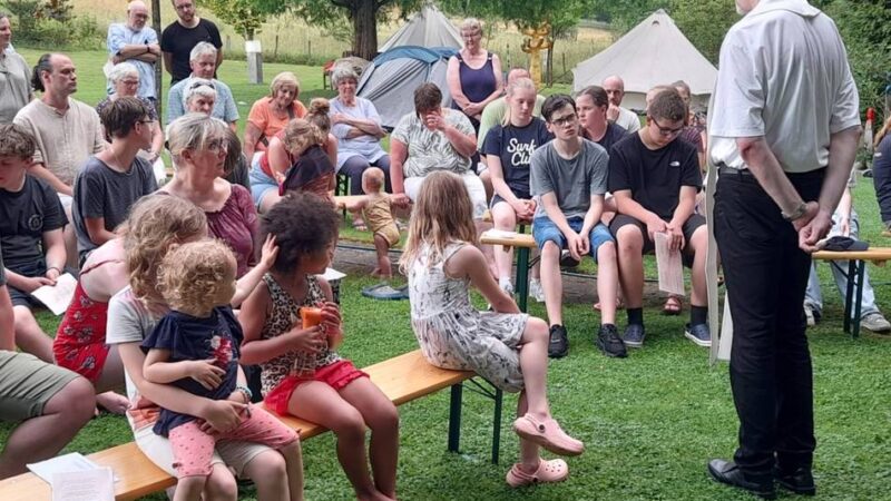 Kolpingjugend in Hückeswagen: Johannisfeuer, Gemeinschaft, Gottesdienst und Lagerfeuerromantik