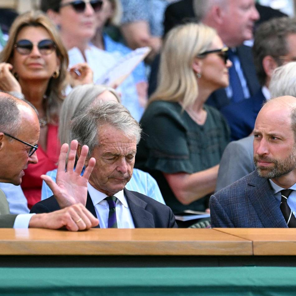 „Etwas besonderes“: Neben Prince William – Merz drückt Zverev im Wimbledon-Finale die Daumen