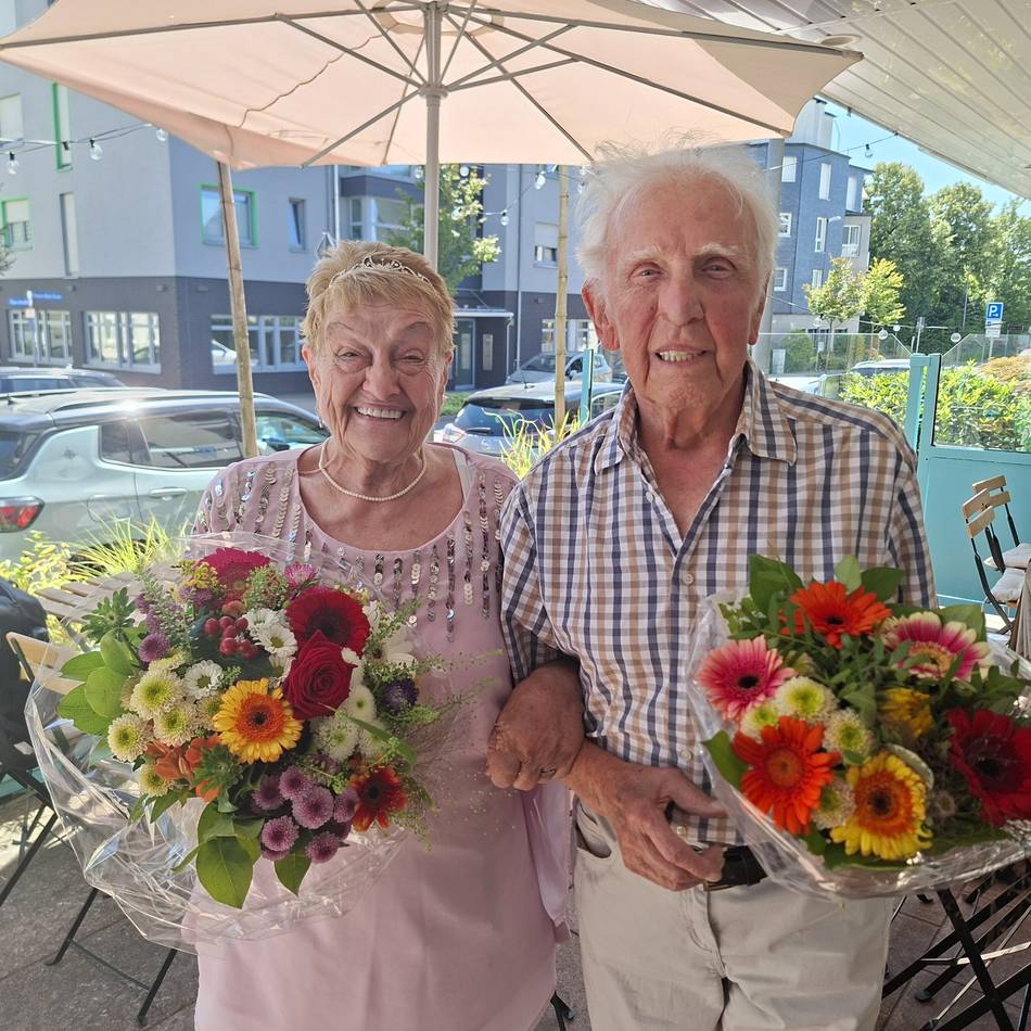 Eiserne Hochzeit in Wermelskirchen: Eine Ehe mit Boxhandschuhen