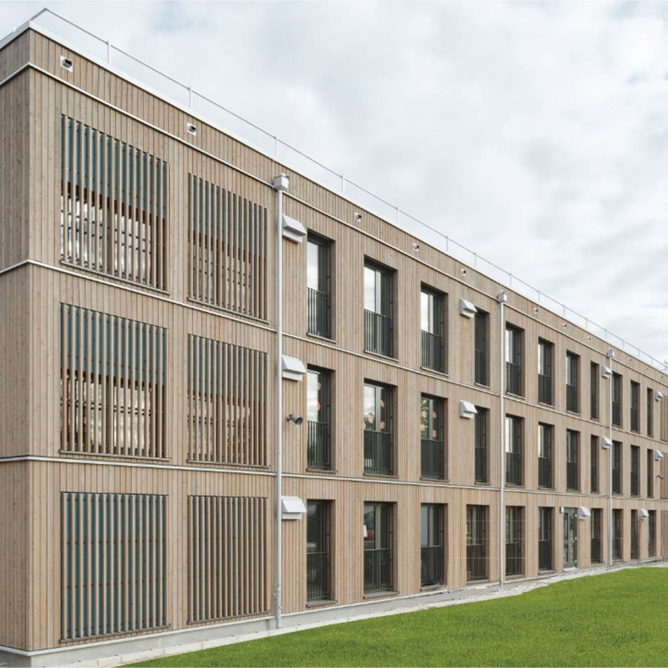 Schulneubau in Bergerhof: Holz statt Beton: Der Rat wählt den kürzeren Weg
