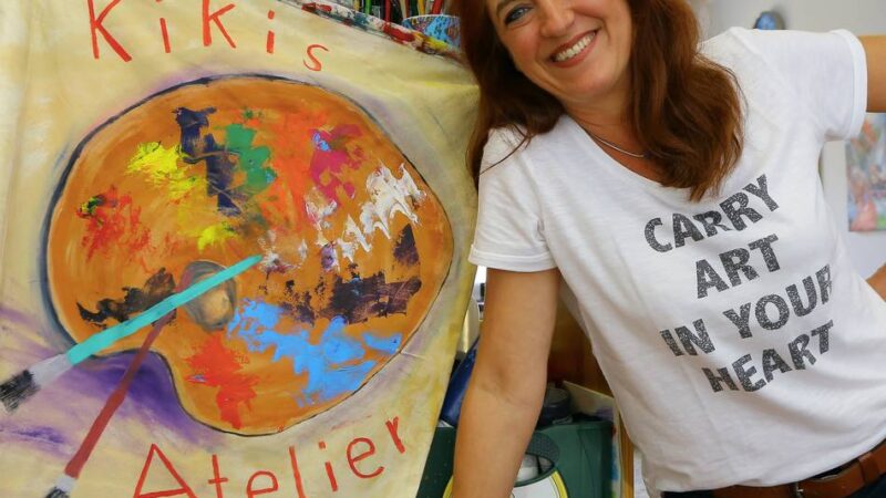 Bei der Rheinberger Künstlerin Kiki Dietz: Neue Sommer-Workshops im Ossenberger Atelier für Malerei