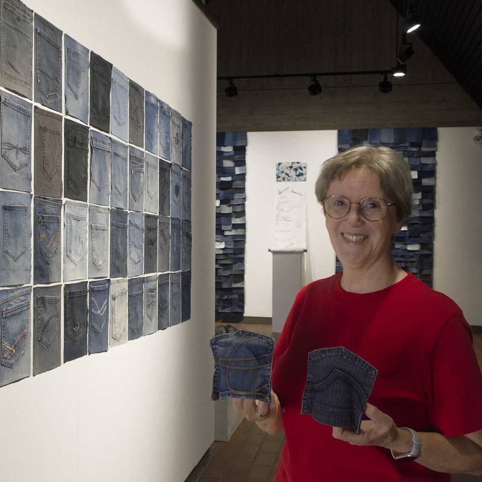 Ausstellung in Xanten: Hier wird die Jeans zur Kunst