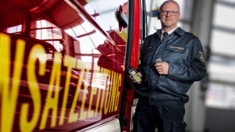 Torsten Schlender ist der neue Kreisbrandmeister: „Ich habe das Handwerk von der Pike auf gelernt“