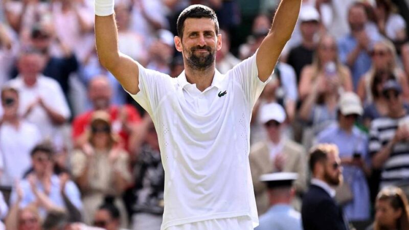 Mit Frust und Verwarnung: 106. Sieg in Wimbledon – Djokovic zieht an Federer vorbei