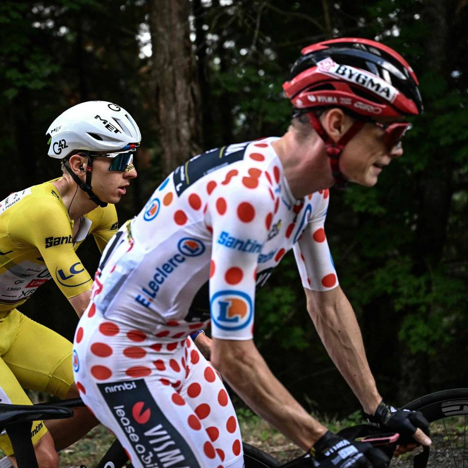 Ereignisreiche 15. Etappe: Tour de France für Vingegaard beendet – Evenepoel schlägt traurigen Pogacar