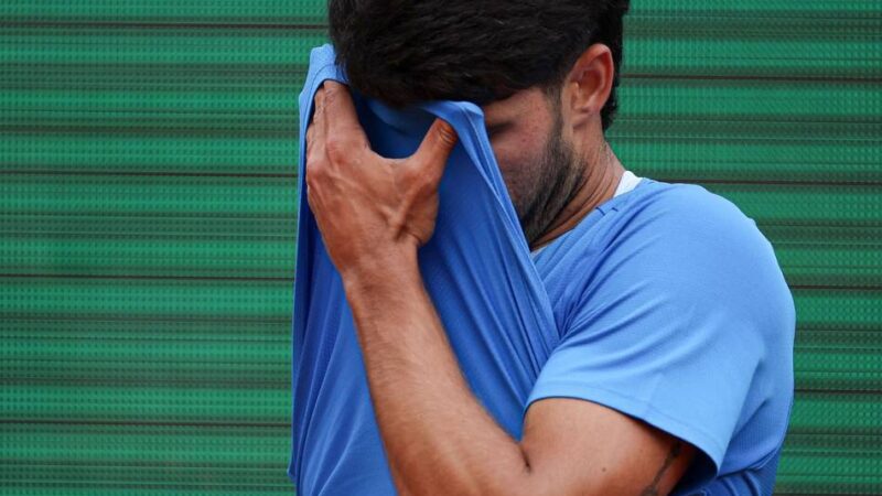 Schläger ohne Saite: Alcaraz gibt ein Update zu seiner mühsamen Rückkehr auf die Tour