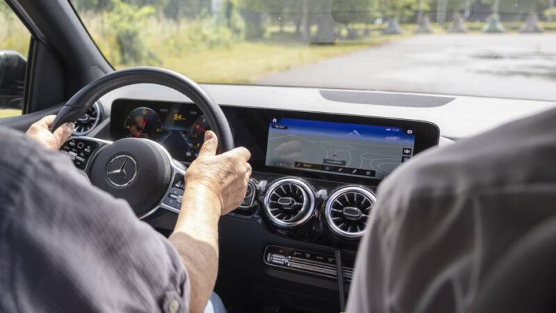 ADAC-Training Grevenbroich: Bremsen geht immer. Eine besondere Übung