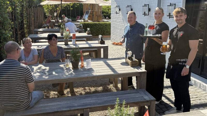 Draußen genießen in Meerbusch: Ein Platz an der Sonne in Strümp
