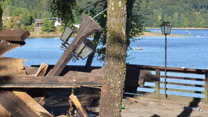 Nach dem Brand des Lokals an der Bever-Talsperre: „Uns fehlt hier was ohne die ,Zornige Ameise‘“