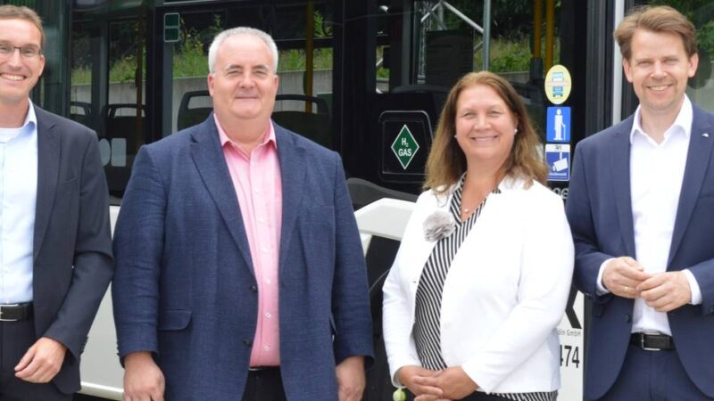 Klimaneutrale Mobilität im Bergischen Land: Zentrum der größten Wasserstoffflotte Europas