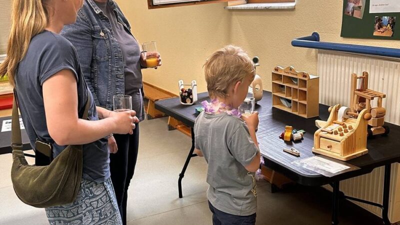 Projektwoche in Dormagen: In der Kita Zauberwald ging es eine Woche lang um fair gehandeltes Spielzeug