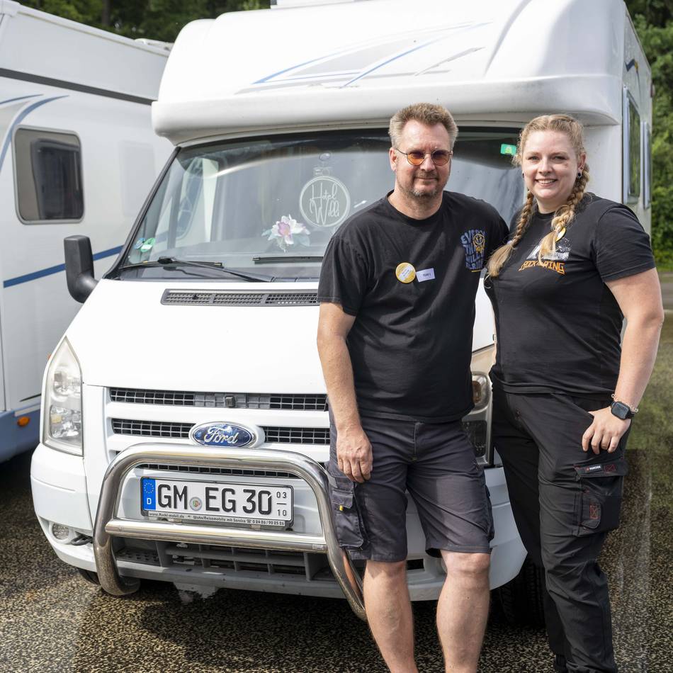 Hückeswagenerin bei Camper-Wettbewerb: Mit Wohnmobil „Willi“ auf Erfolgskurs