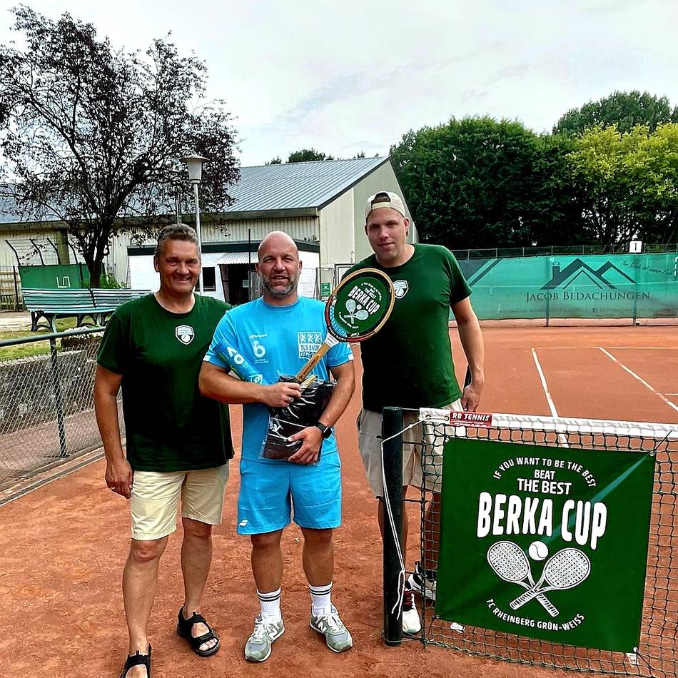 Berka-Cup ab 18. Juli: Ein Hingucker beim Rheinberger Tennisturnier