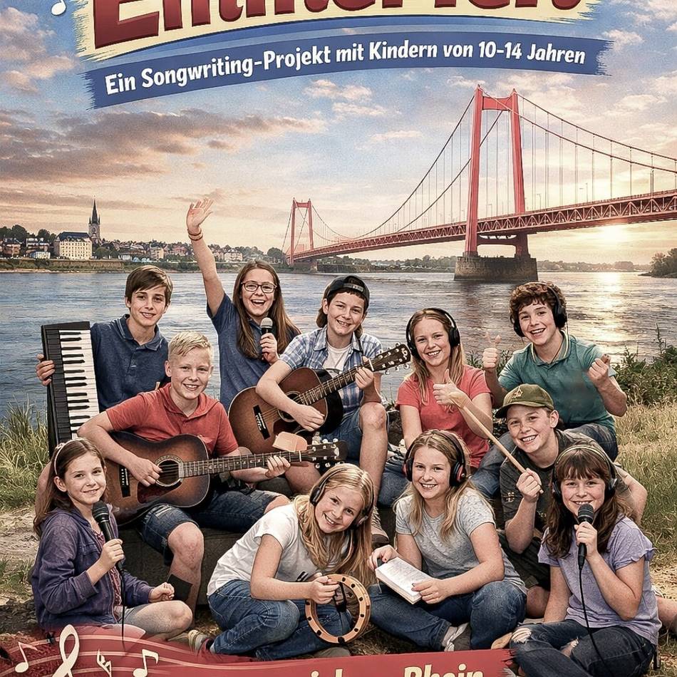 Kulturrucksack Emmerich: Jugendliche schreiben ihren eigenen Song für Emmerich