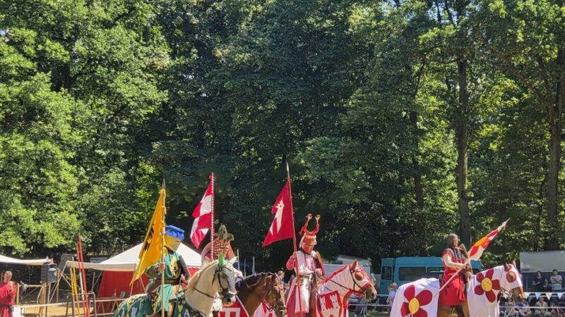 Ritterturnier im Dormagener Tannenbusch: „Man bekommt hier ein ganz anderes Bild vom Mittelalter“
