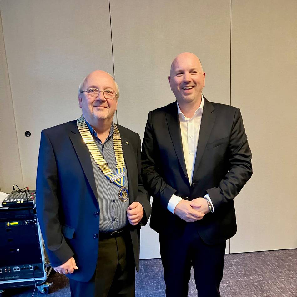 Ämterwechsel beim RC Geldern: Matthias Born ist neuer Rotary-Präsident
