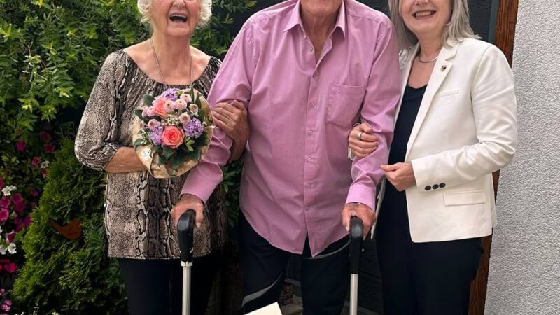 Gnadenhochzeit in Moers: Lebensfreude, Optimismus und Familie – seit 70 Jahren