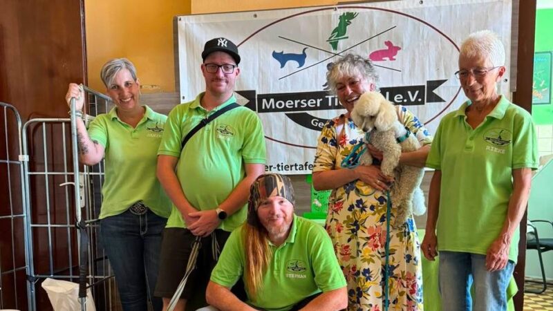 Spendenaktion für die Tiertafel: Silberhochzeit hilft Menschen und Tieren
