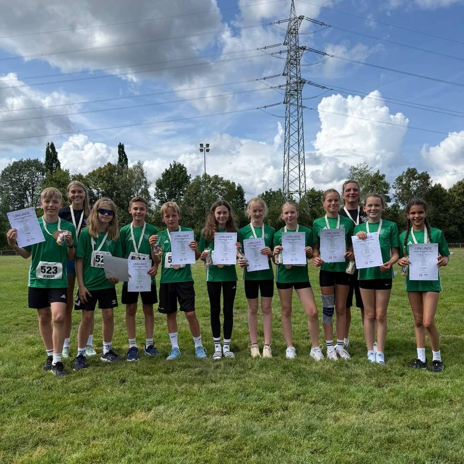 Dritter Platz in Essen: Nachwuchsathleten des TV Ratingen überzeugen beim Landesfinale
