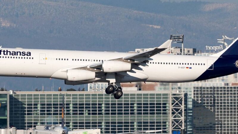 Airbus A340 „Viersen“: Lufthansa-Jet trägt Viersener Namen
