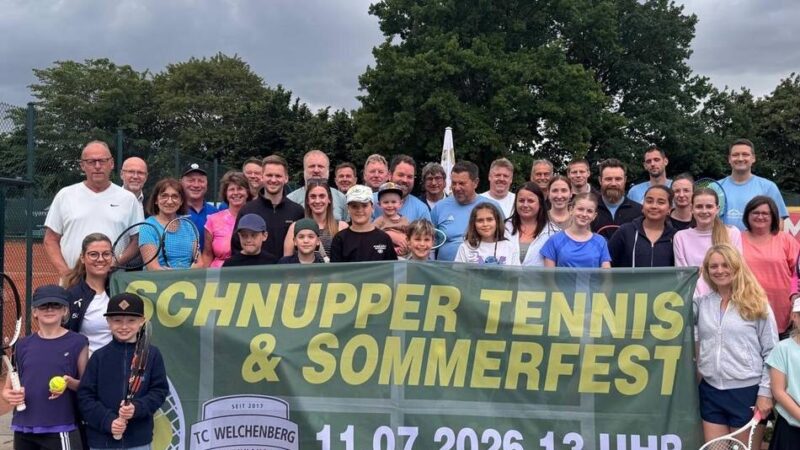 Tennisclub aus Grevenbroich: TC Welchenberg bietet Schnupperkurs an