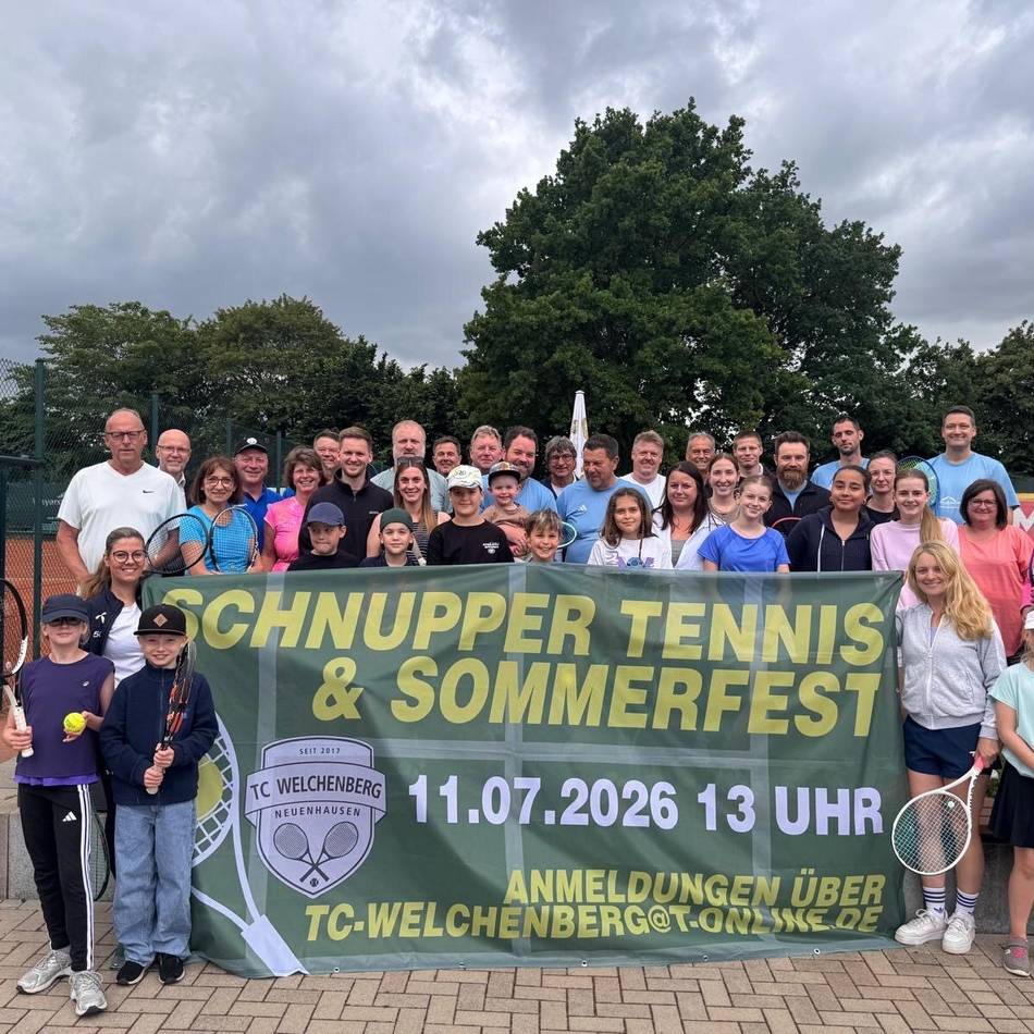 Tennisclub aus Grevenbroich: TC Welchenberg bietet Schnupperkurs an
