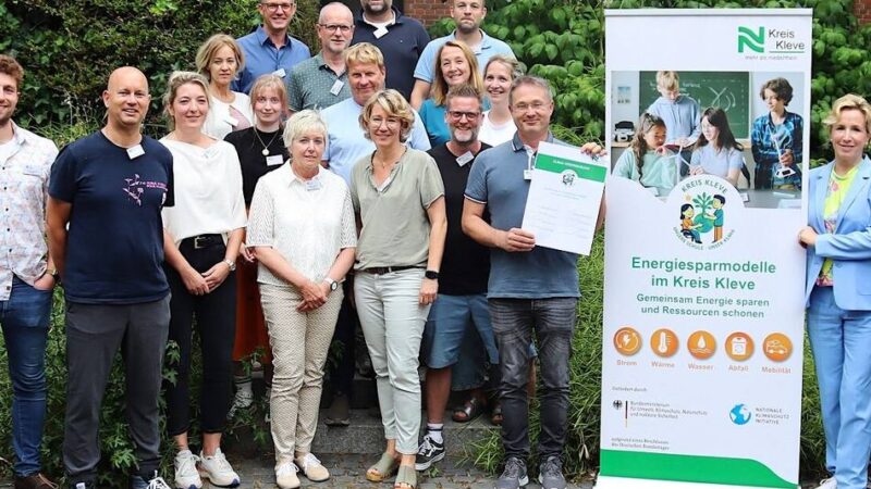 Klimaprojekt in der Region: Diese Schulen im Kreis Kleve sparen Ressourcen und Energie