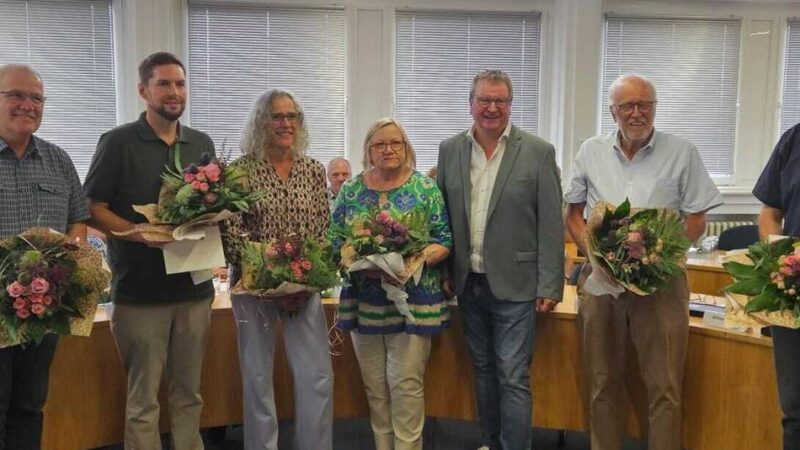Lokalpolitik in Weeze: Ehemalige Weezer Ratsmitglieder wurden verabschiedet