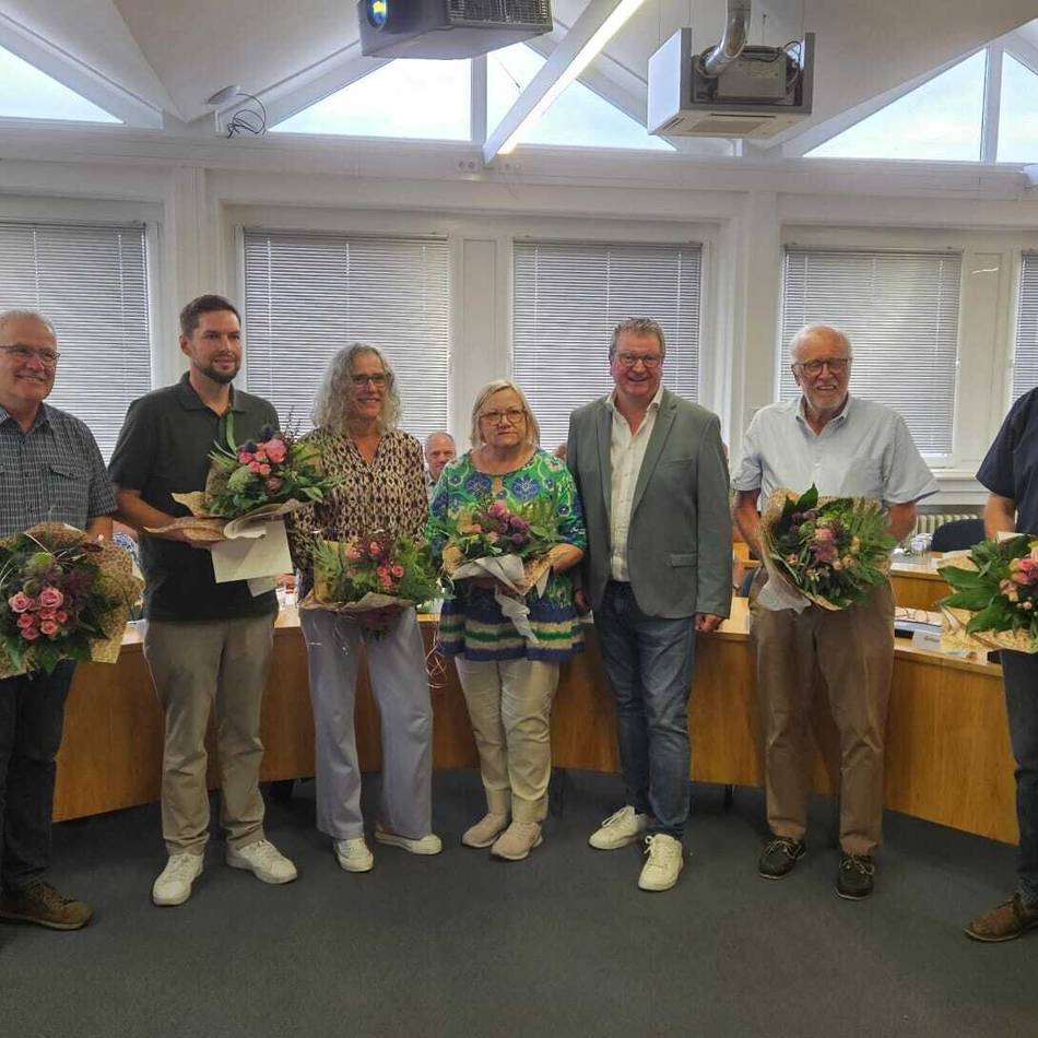 Lokalpolitik in Weeze: Ehemalige Weezer Ratsmitglieder wurden verabschiedet