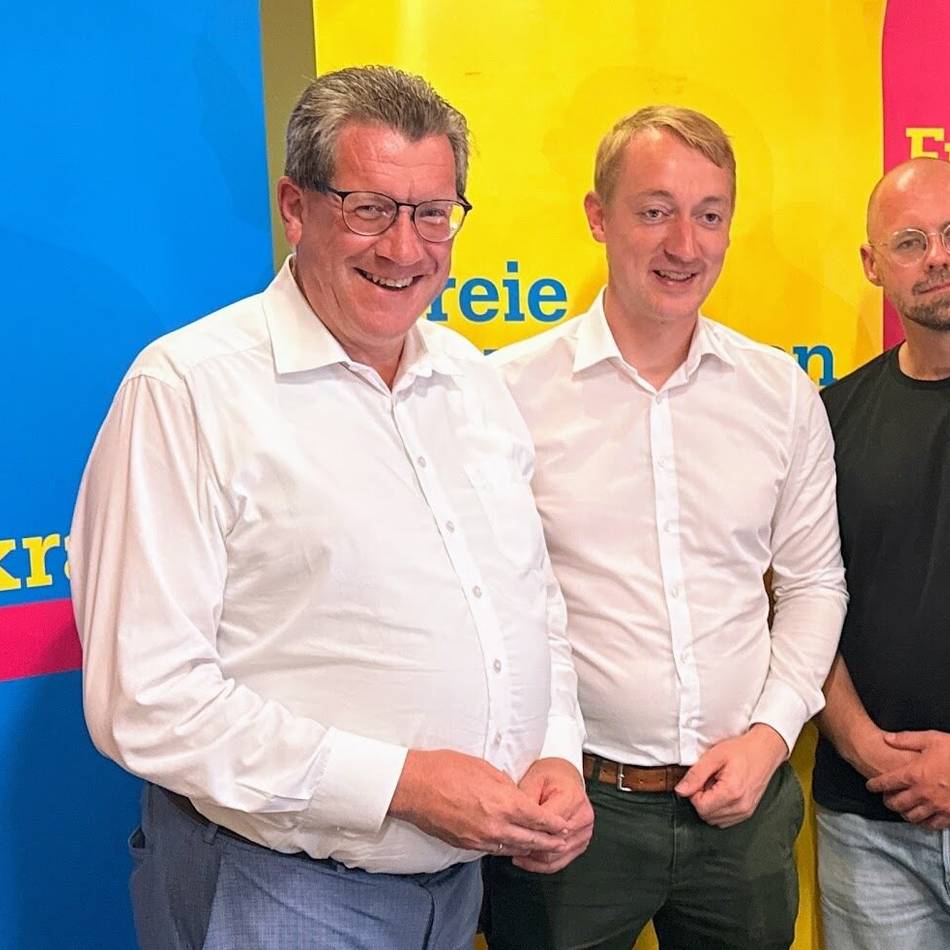FDP Kreis Viersen: Landtagswahl – FDP stellt ihre drei Kandidaten auf