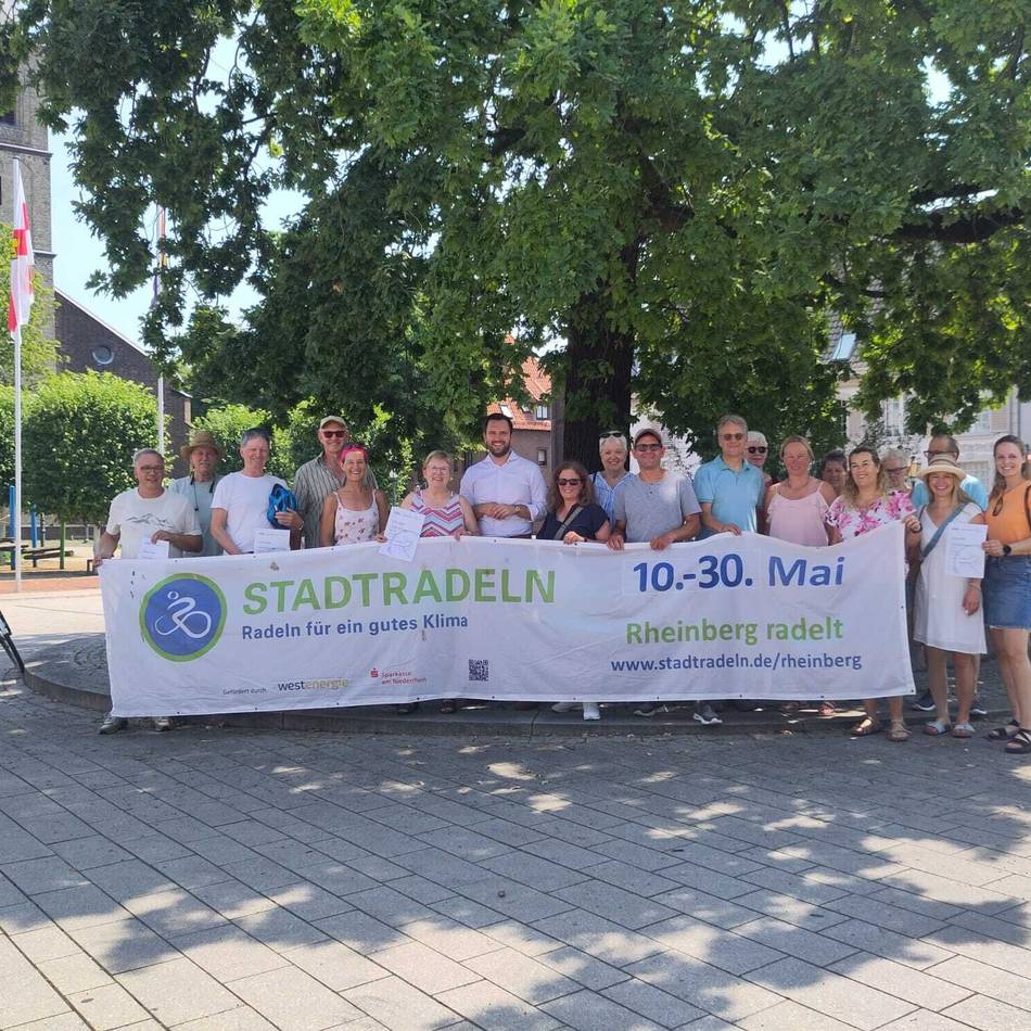 Beim Stadtradeln 2026: Rheinberger sind 132.221 Kilometer geradelt