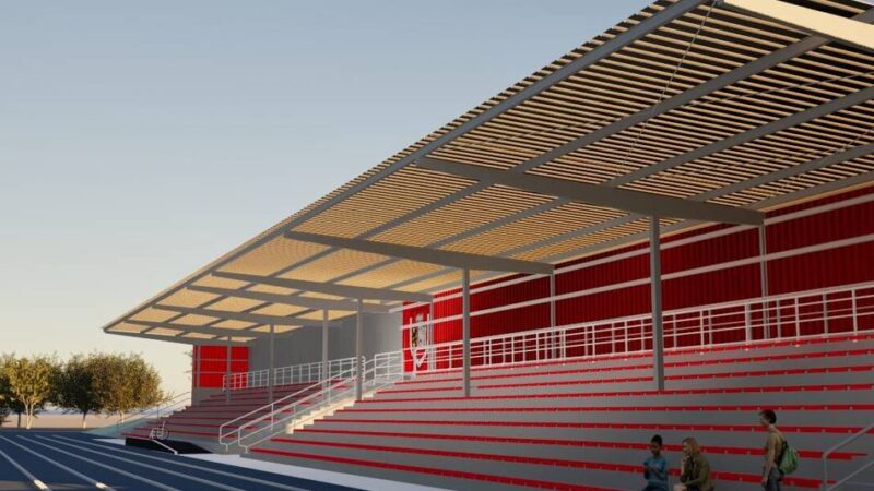Schlossstadion in Grevenbroich: Lack mit Schadstoffen gefunden – Tribünen-Sanierung wird deutlich teurer