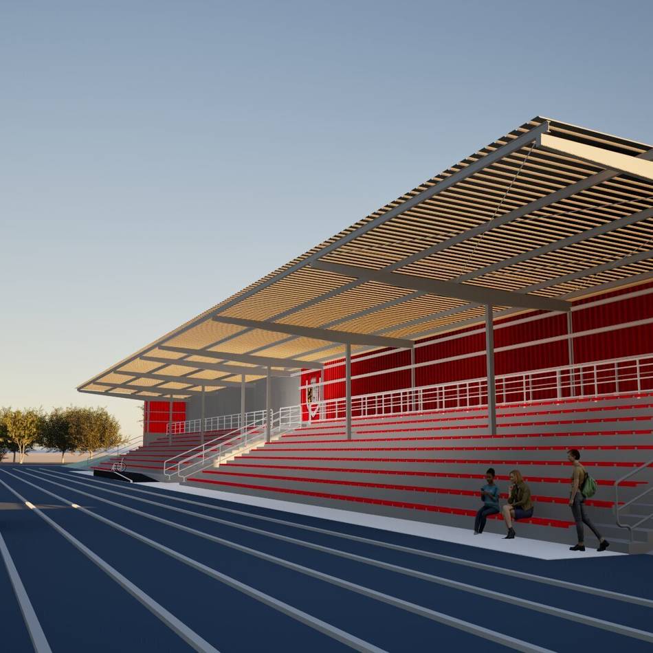 Schlossstadion in Grevenbroich: Lack mit Schadstoffen gefunden – Tribünen-Sanierung wird deutlich teurer