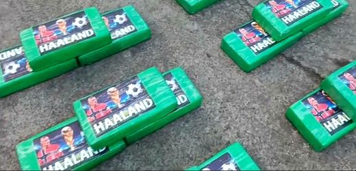 Erling Haaland: Polizei stellt Kokain mit Konterfei des Fußball-Stars sicher