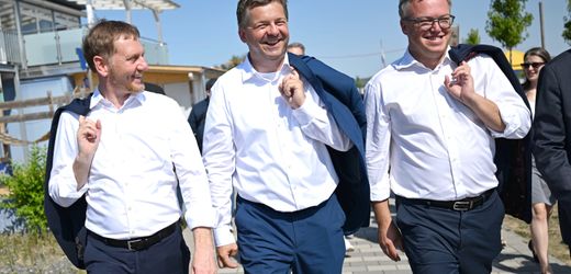 Rente mit 63: Michael Kretschmer, Sven Schulze und Mario Voigt lehnen sich auf – und widersprechen sich