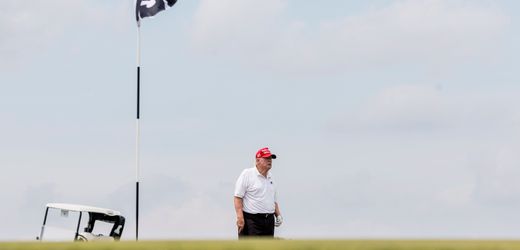Donald Trump: Bewaffneter kurz vor Besuch des Präsidenten an Golfplatz festgenommen