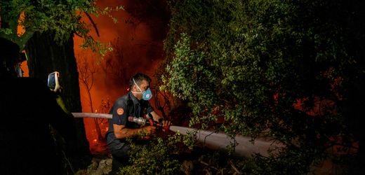 Türkei: Bodycam zeigt erbitterten Kampf der Feuerwehr gegen Waldbrände