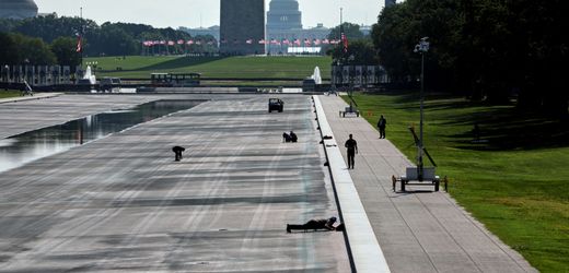 Donald Trump bestreitet Erkenntnisse seines Justizministeriums zum Reflecting Pool