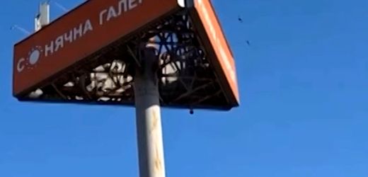 Ukraine: Video zeigt Drohnenangriff auf Einkaufszentrum in Krywyi Rih