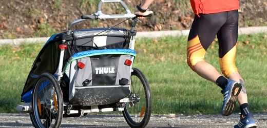 Fitness-Studie: Joggen mit Kinderwagen führt seltener zu Verletzungen
