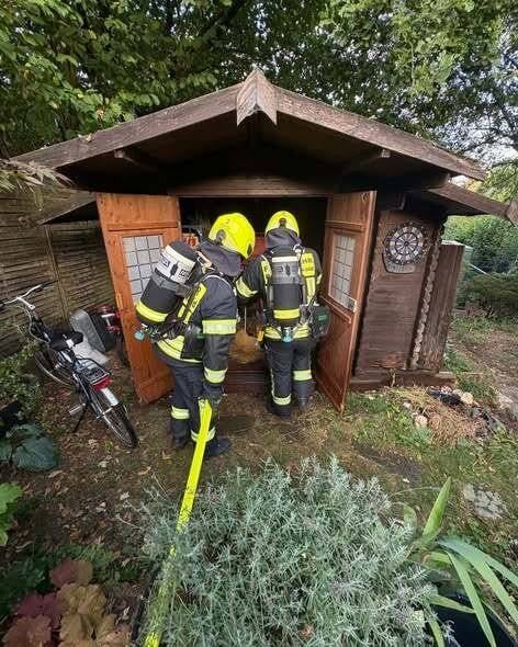 Einsätze in Radevormwald: Brandeinsatz auf einem Campingplatz in Kräwinkel