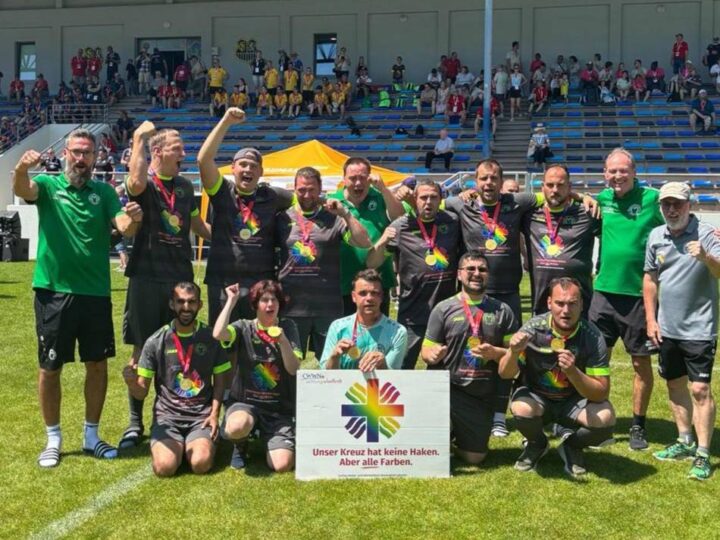 Bei den Special Olympics in Saarbrücken: Caritas Kickers holen zum fünften Mal Gold