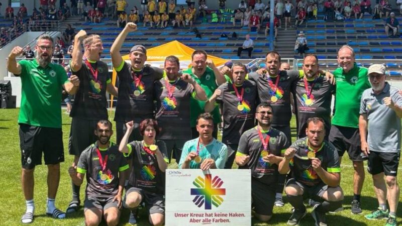 Bei den Special Olympics in Saarbrücken: Caritas Kickers holen zum fünften Mal Gold