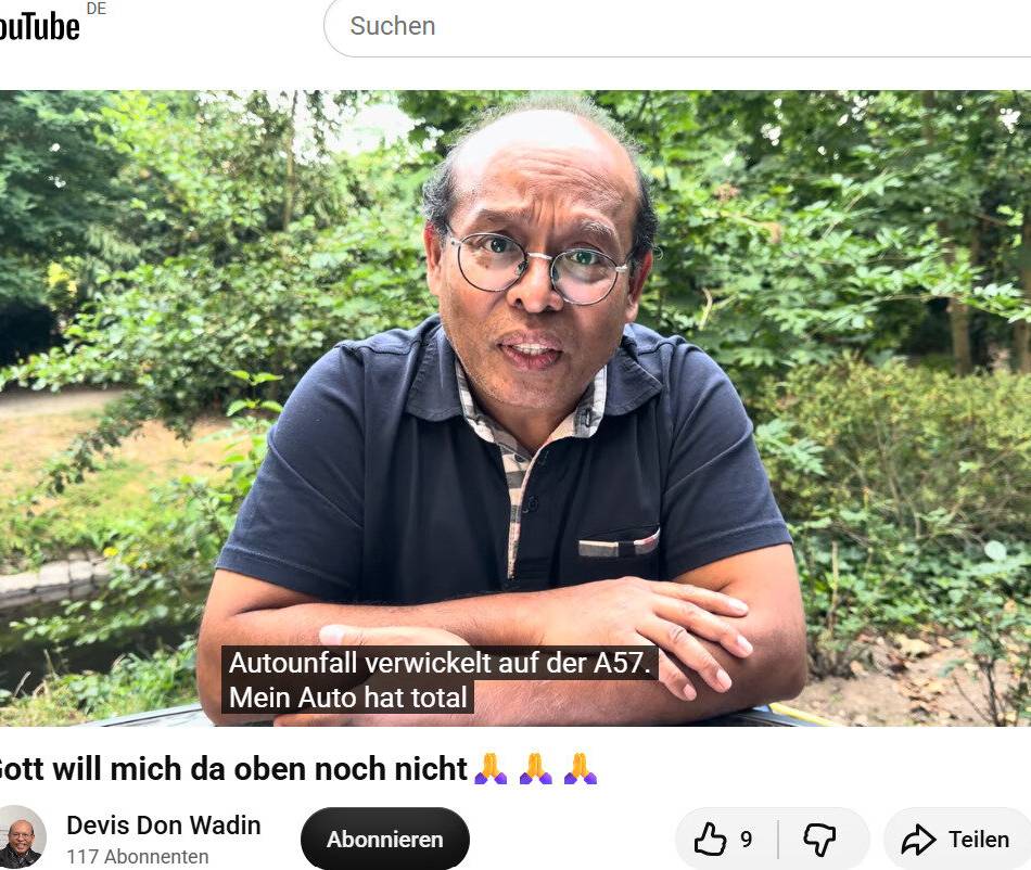 Unfall auf der A57: Gocher Pater dankbar für Glück bei Autounfall