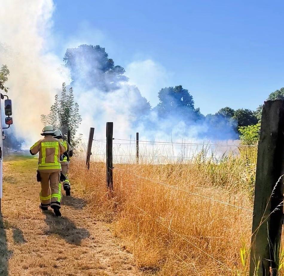 Alarm auf Bauernhof in Grevenbroich: Pferdekoppel in Flammen – Feuerwehr kann rasante Ausbreitung stoppen