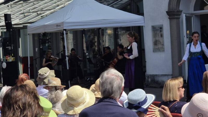 Oper unter freiem Himmel: Freithof in Neuss wurde zur Bühne