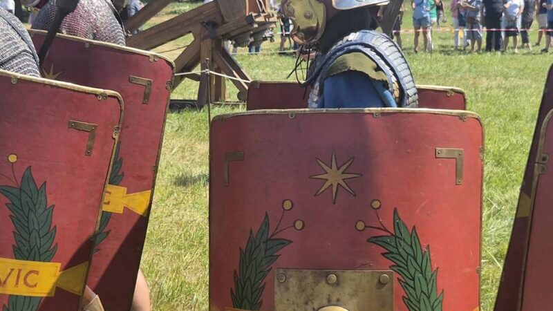 Roemercohorte Opladen gibt Einblick in Vergangenheit: So war das Römer-Spektakel bei der Landesgartenschau in Neuss