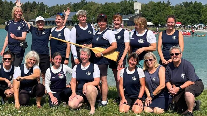 Erfolgreiche Sporter in Radevormwalds Nachbarstadt: Wuppertaler Team feiert dritten Platz bei Drachenboot-DM