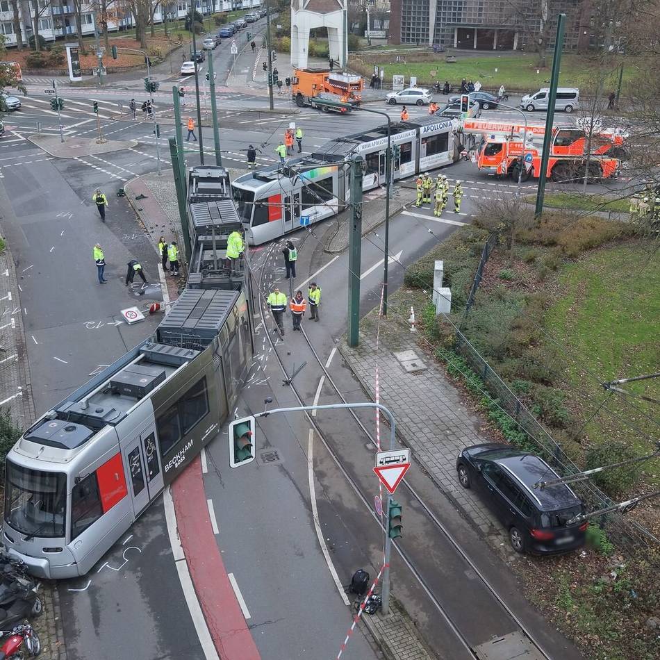 Auf erster Linie in Düsseldorf im Einsatz: Neue Technik bremst Rheinbahnen automatisch bei Tempo-Verstoß