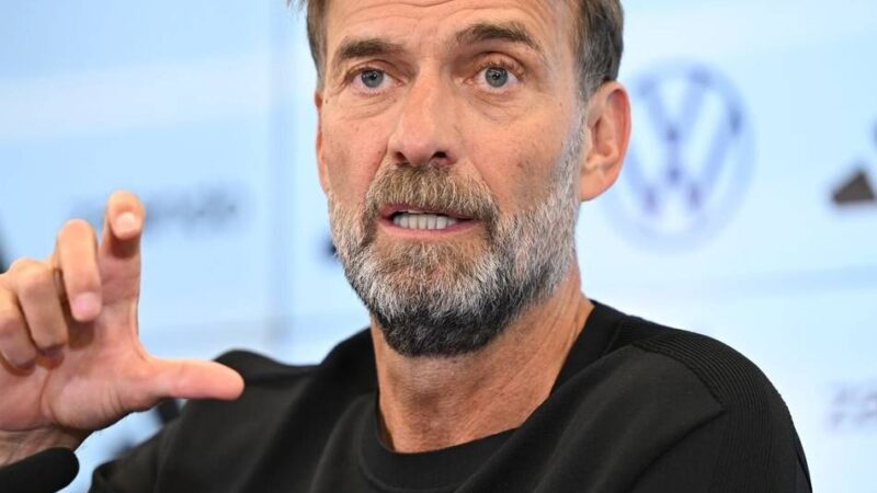 Erster Arbeitstag als Bundestrainer: „Das war mein Fehler“ – Klopp startet Zeit beim DFB mit Eingeständnis